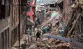 Trzęsienie ziemi w Nepalu przesunęło stolicę kraju Katmandu