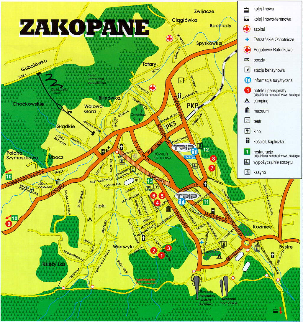 zakopane térkép Cracow School of Theoretical Physics, Zakopane, Poland zakopane térkép